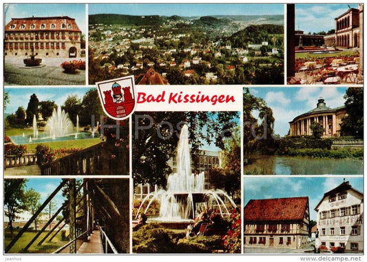 Bad Kissingen - 8730 - Germany - 1977 gelaufen - JH Postcards