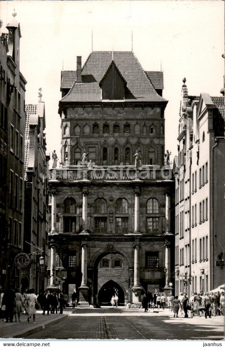 Gdansk - Renesansowa Zlota Brama - Renaissance Golden Gate - Poland - unused - JH Postcards