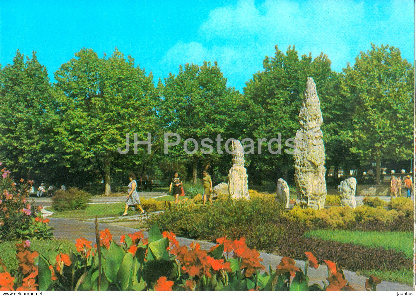 Sochi - Square with stalagmites - 1 - postal stationery - 1979 - Russia USSR - unused - JH Postcards