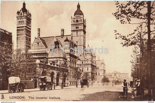 London - Imperial Institute - Tuck & Sons - 2400 - old postcard - England - United Kingdom - used - JH Postcards