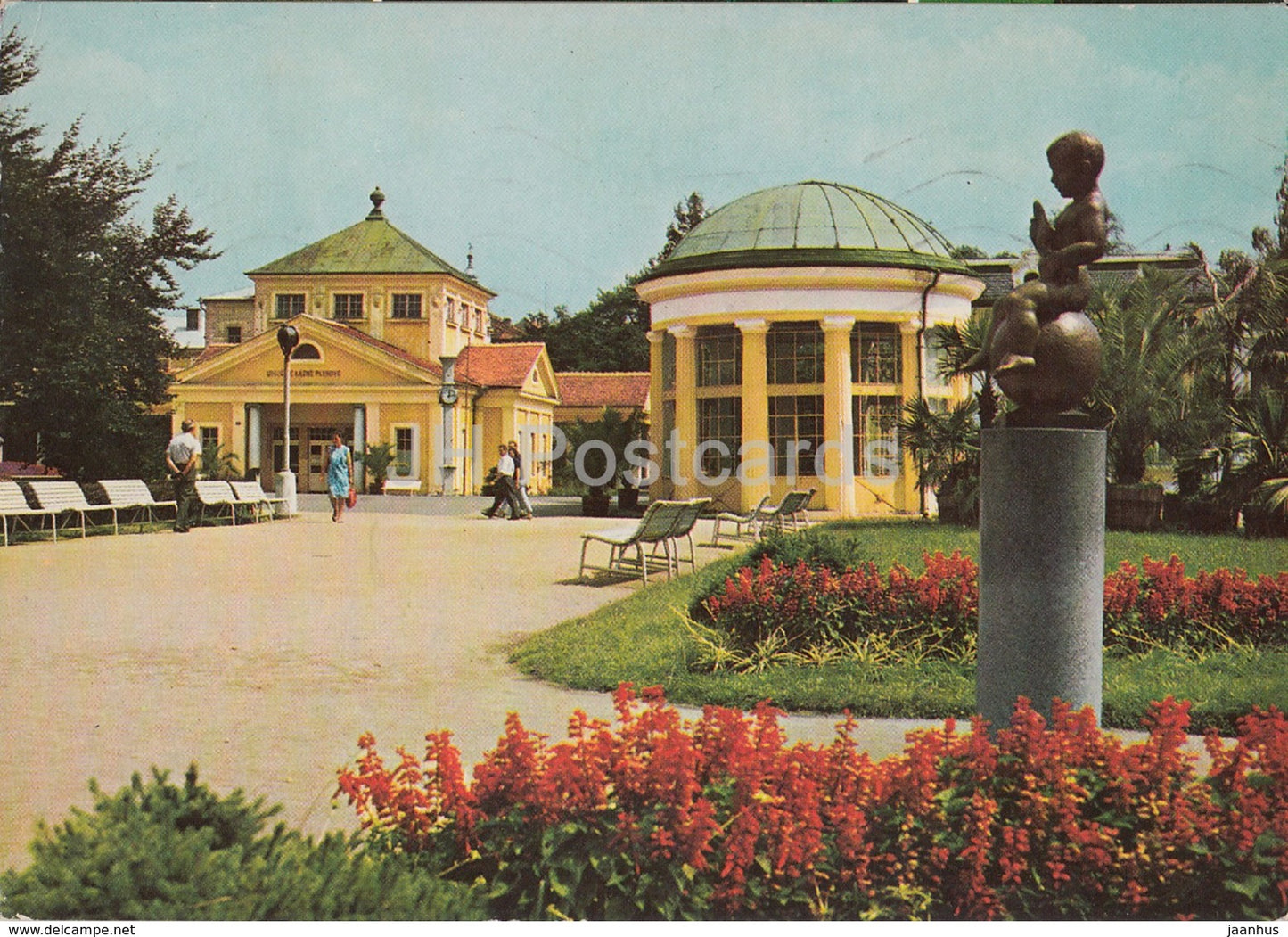 Frantiskovy Lazne - Source Pavilion - Czechoslovakia - Czech Republic - 1970 - used - JH Postcards