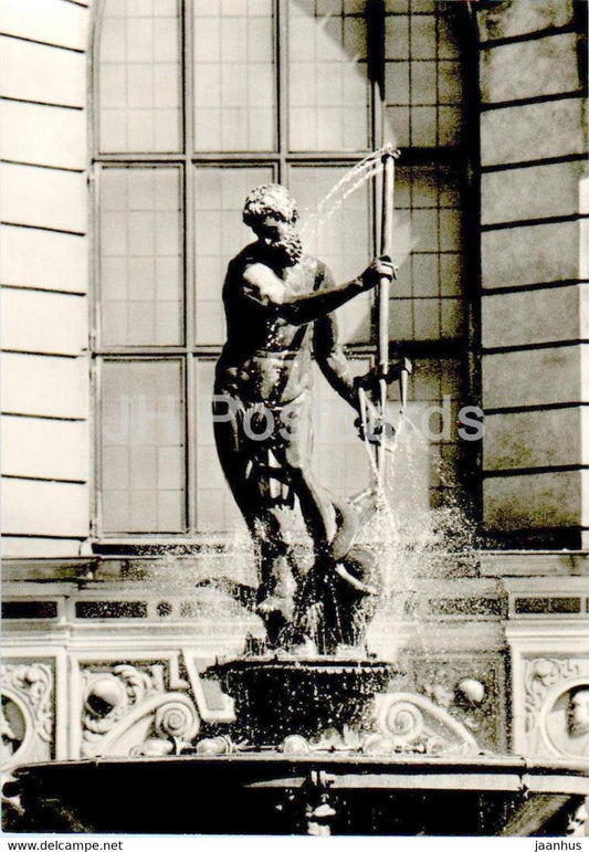 Gdansk - Fontanna Neptuna - Neptune fountain - Poland - unused - JH Postcards