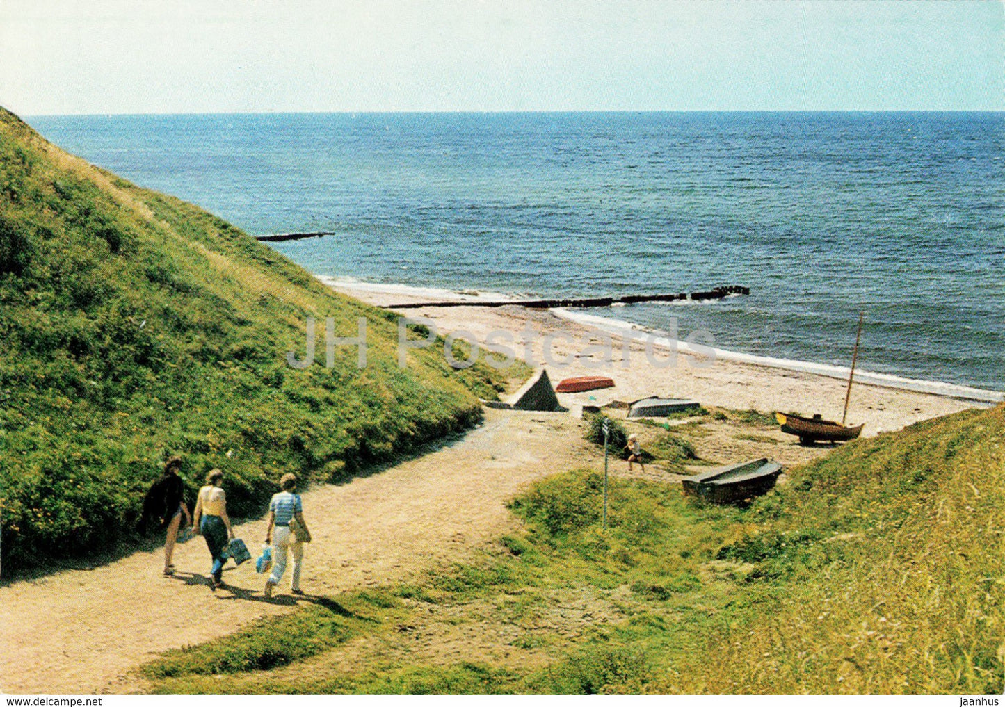Tisvildeleje - sea - Denmark - unused - JH Postcards
