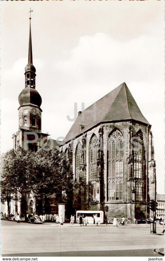 Dortmund - Reinoldkirche - church - old postcard - Germany - unused - JH Postcards