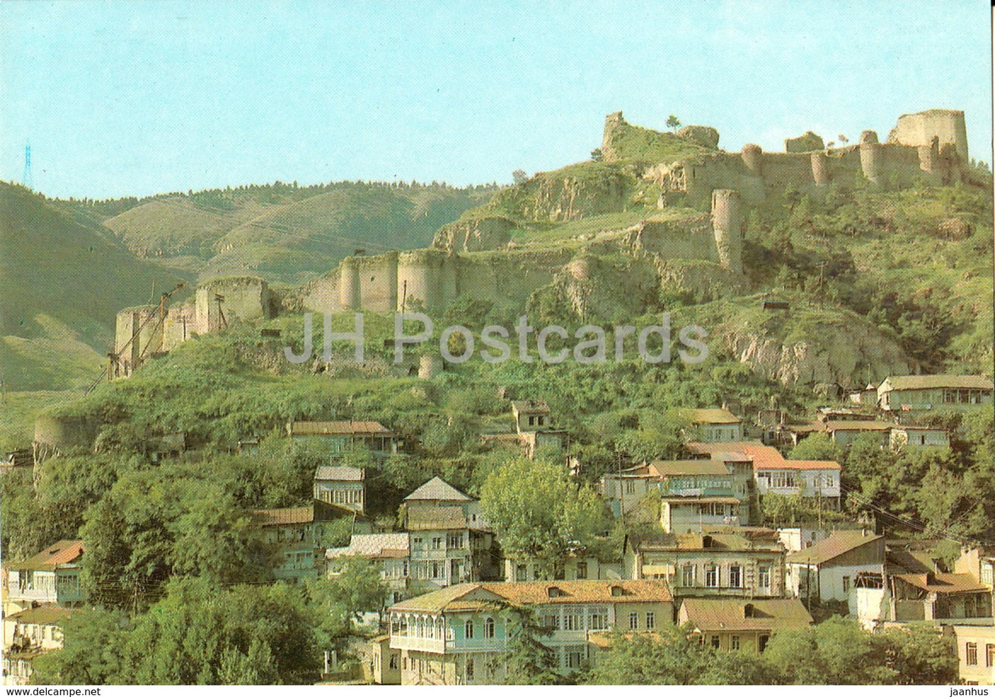 Tbilisi - Naritala Fortress - postal stationery - 1984 - Georgia USSR - unused