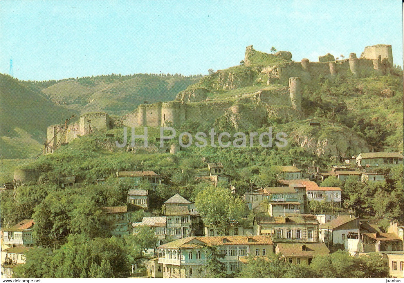 Tbilisi - Naritala Fortress - postal stationery - 1984 - Georgia USSR - unused