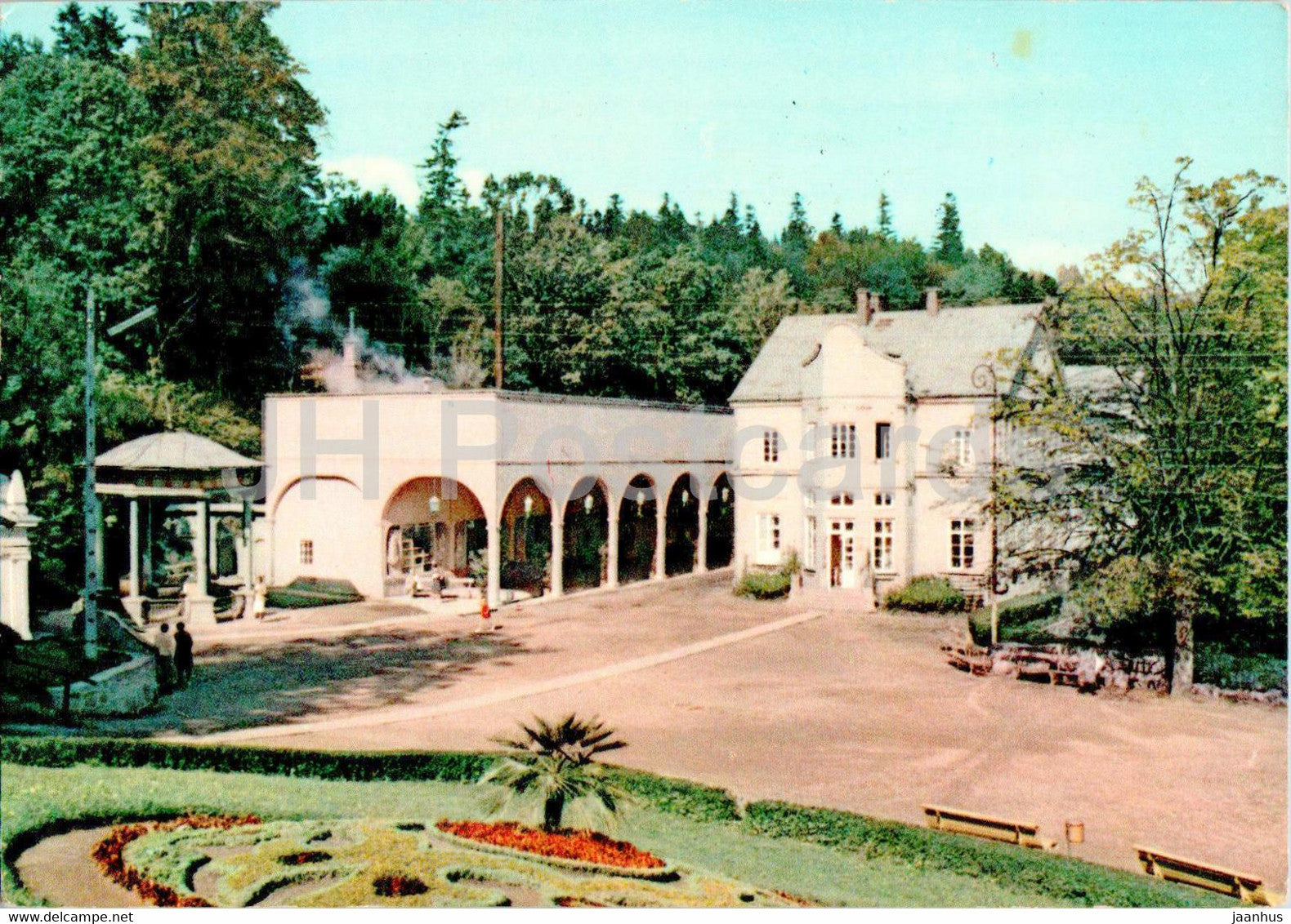 Iwonicz Zdroj - Fragment uzdrowiska - fragment of the spa - Poland - unused - JH Postcards