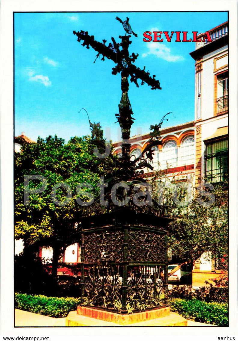 Sevilla - Cruz de la Cerrajeria - The Cross of the Locksmiths - 6 - Spain - unused - JH Postcards