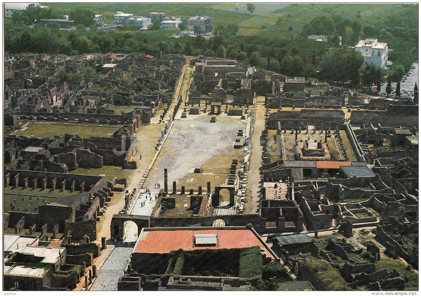 Pompei Scavi & Il Foro - Pompei Excavations , The Forum - 880 - Italy - Italia - unused - JH Postcards