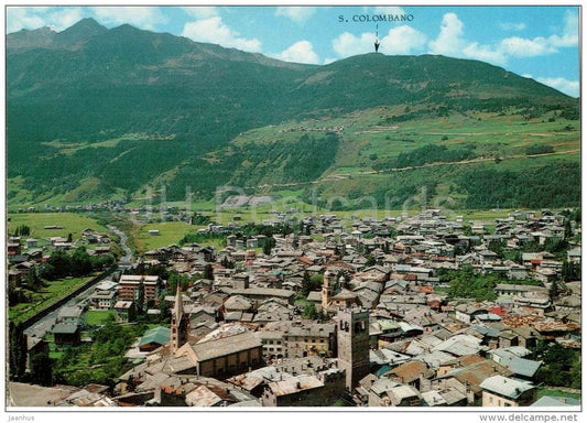 panorama - S. Colombano -  Bormio m. 1225 - Sondrio - Lombardia - 61 - Italia - Italy - unused - JH Postcards