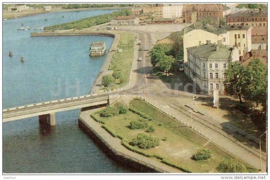 view of the city from the castle tower - Vyborg - Viipuri - 1979 - Russia USSR - unused - JH Postcards