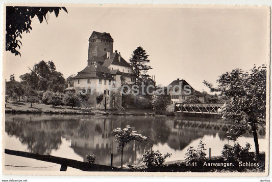 Aarwangen Schloss - castle - 6141 - Switzerland - 1950 - used - JH Postcards