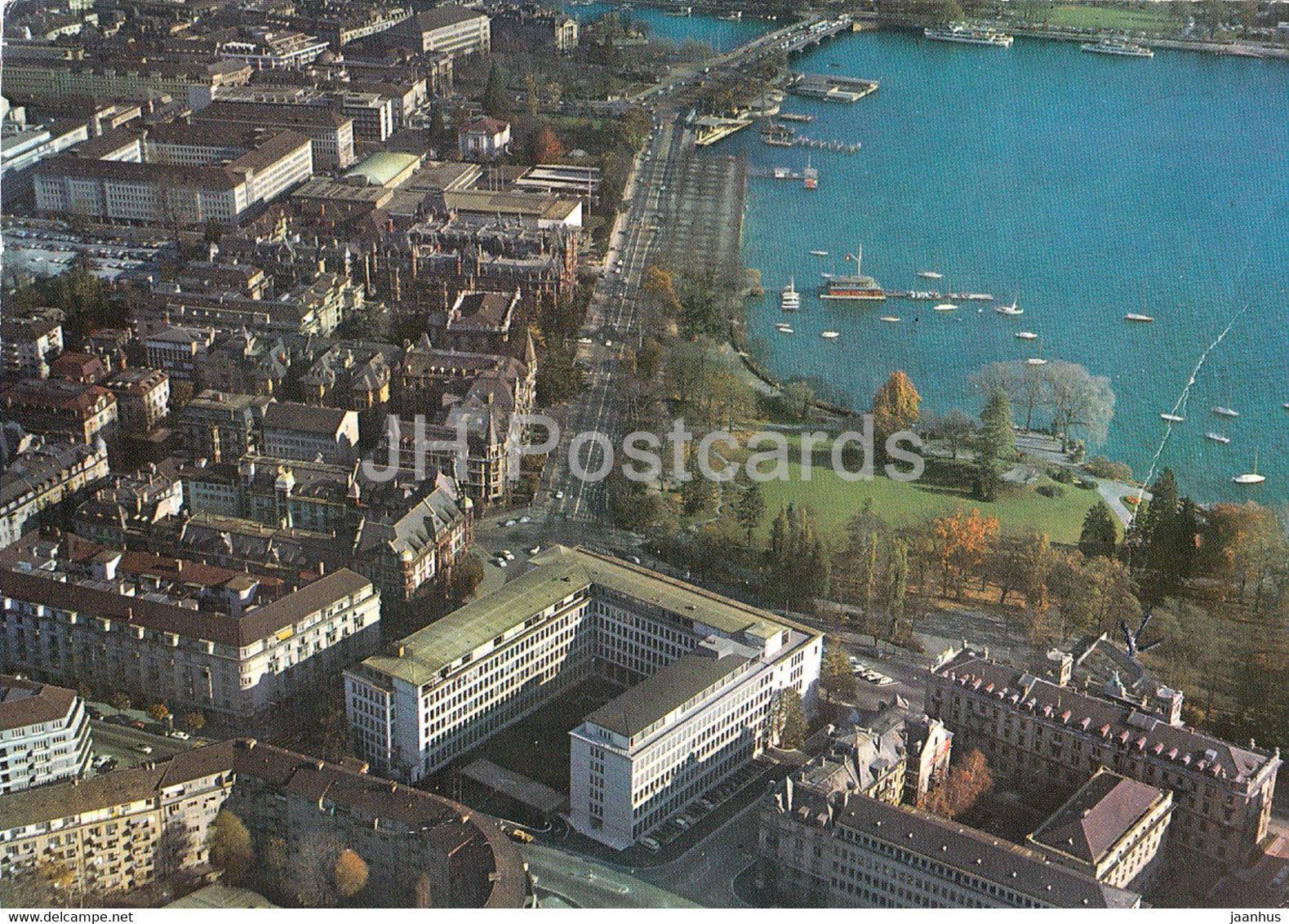 Zurich - Verwaltungsgebaude der Schweizerischen Lebensversicherungs und Rentenanstalt - 1972 - Switzerland - used - JH Postcards