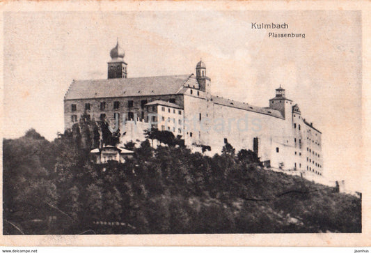 Kulmbach - Plassenburg - castle - old postcard - 1918 - Germany - used - JH Postcards