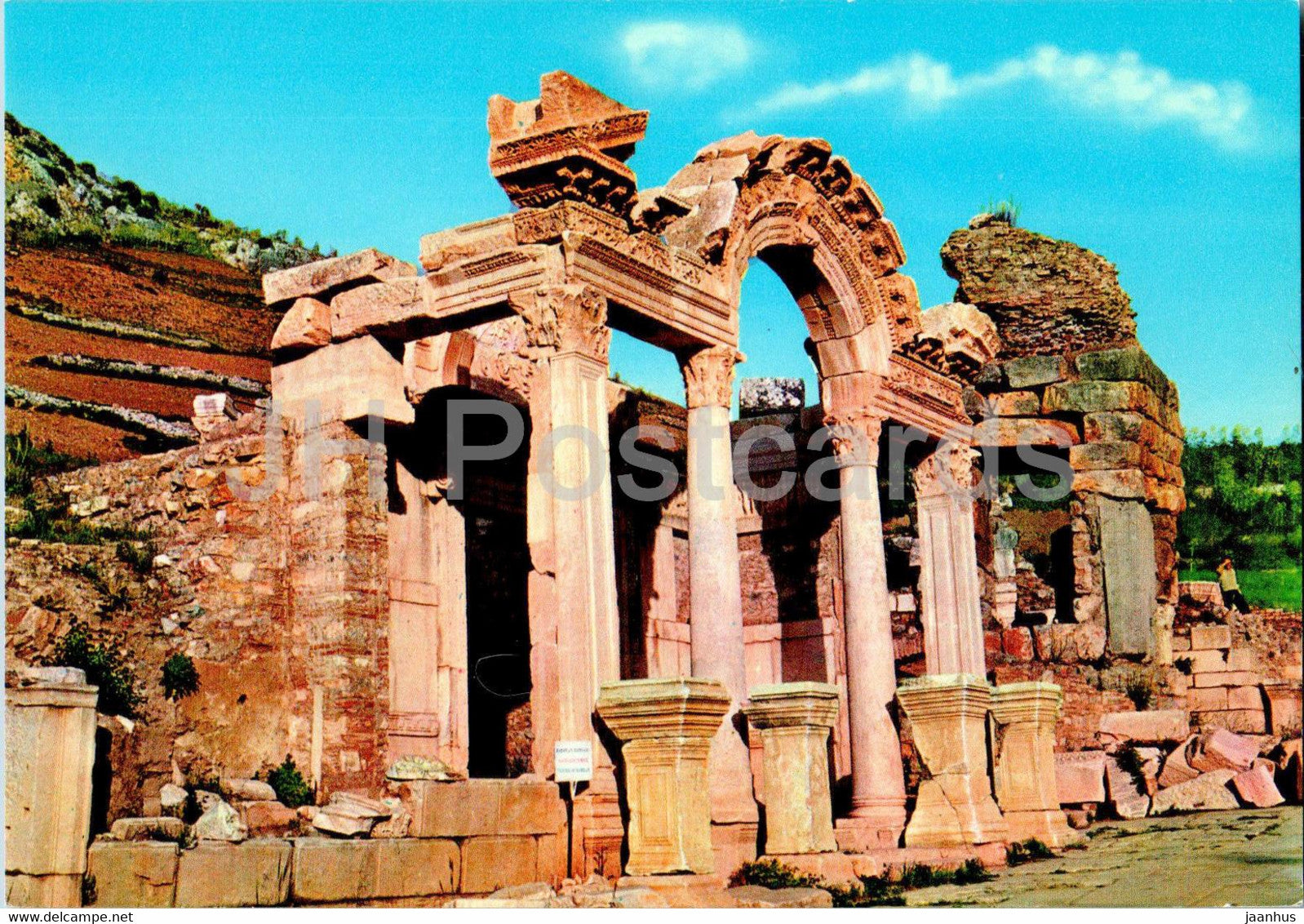 Ephesus - Temple of Hadrianus - Efes - ancient world - 425 - Turkey - unused - JH Postcards