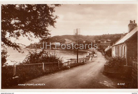 Anne Port - Jersey - 2115 - old postcard - 1943 - United Kingdom - Jersey - used - JH Postcards