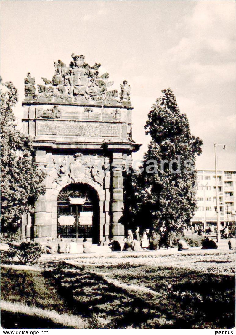 Szczecin - The Baroque Port Gate from the 18th century - Poland - unused - JH Postcards