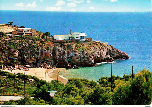 Salou - Detalle de la Costa - coast - Costa Dorada - Tarragona - 50 - 1972 - Spain - used - JH Postcards