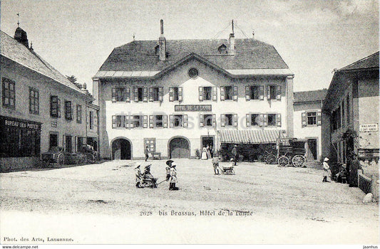 Bis Brassus - Hotel de la Lande - 1 - REPRODUCTION - Switzerland - unused - JH Postcards