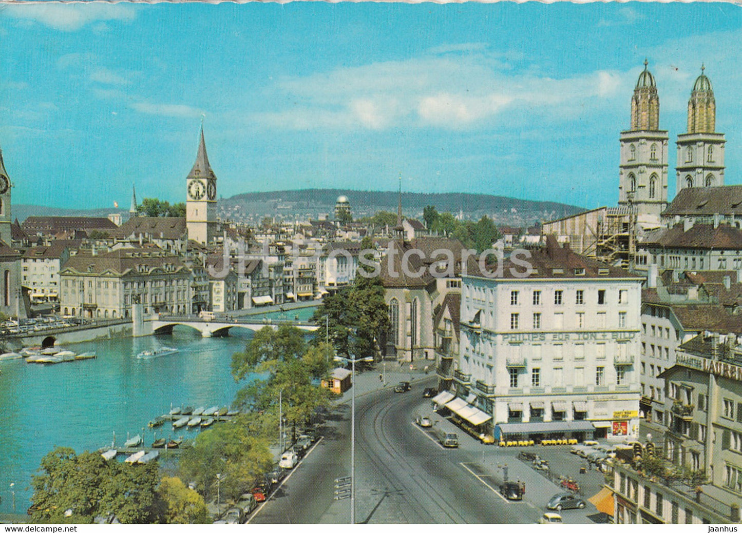 Zurich - City View - 1963 - Switzerland - used - JH Postcards