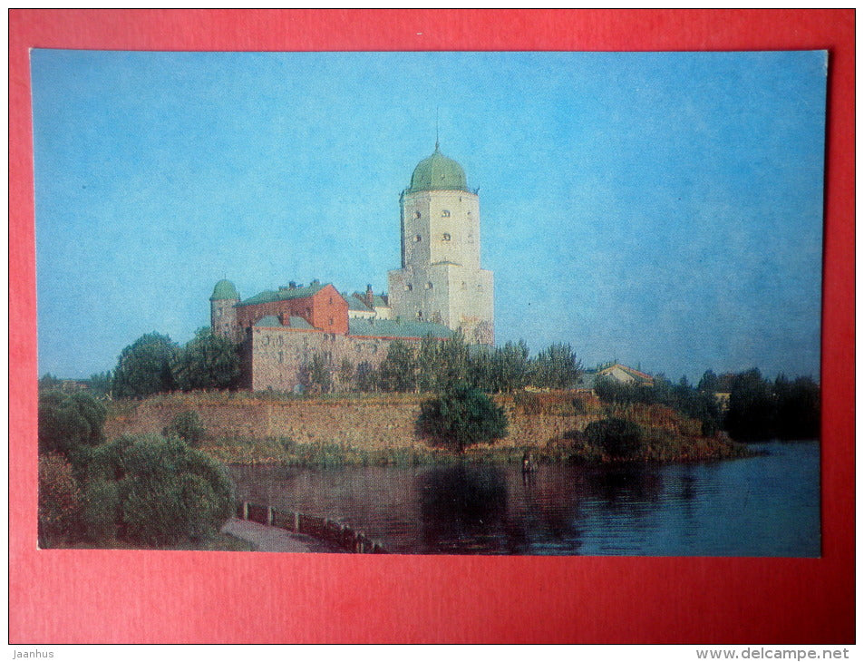 Vyborg Castle -, architectural monument , XIII-XVI century - Vyborg - Viipuri - 1984 - Russia USSR - unused - JH Postcards