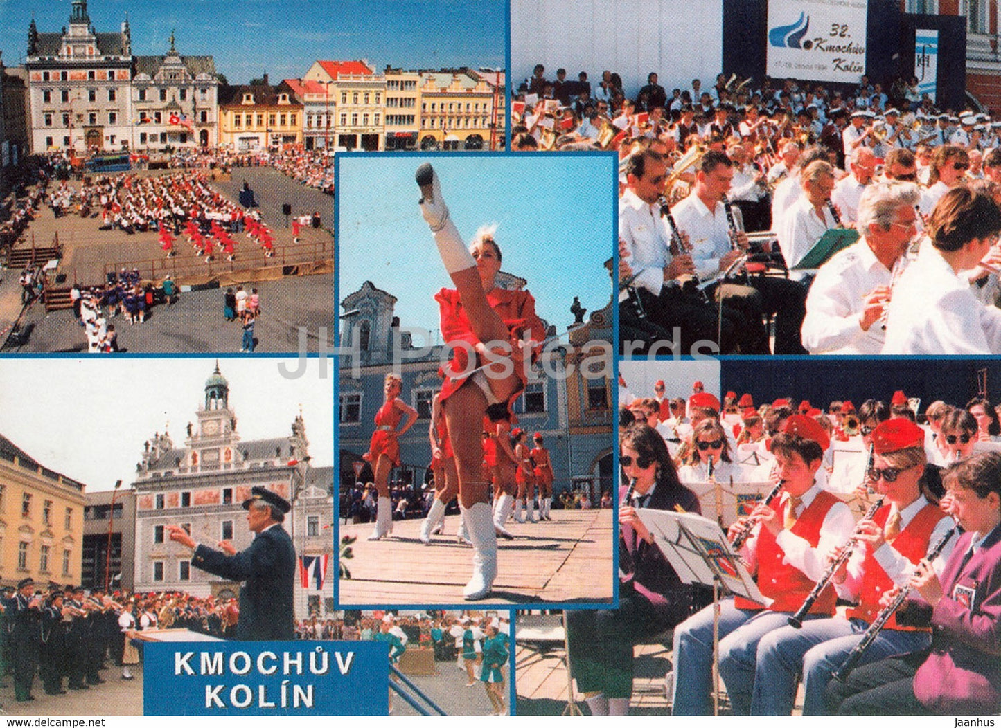 Kmochuv Kolin - festival - concert - 1995 - Czech Republic - Czechoslovakia - used - JH Postcards