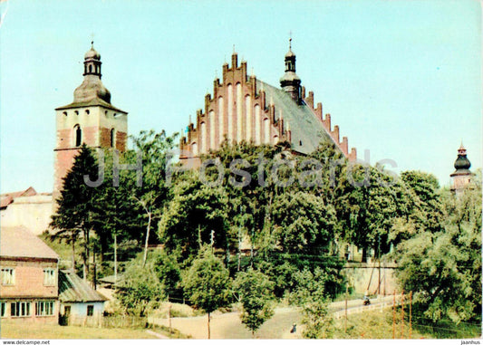 Biecz - Kosciol farny - parish church - Poland - unused - JH Postcards