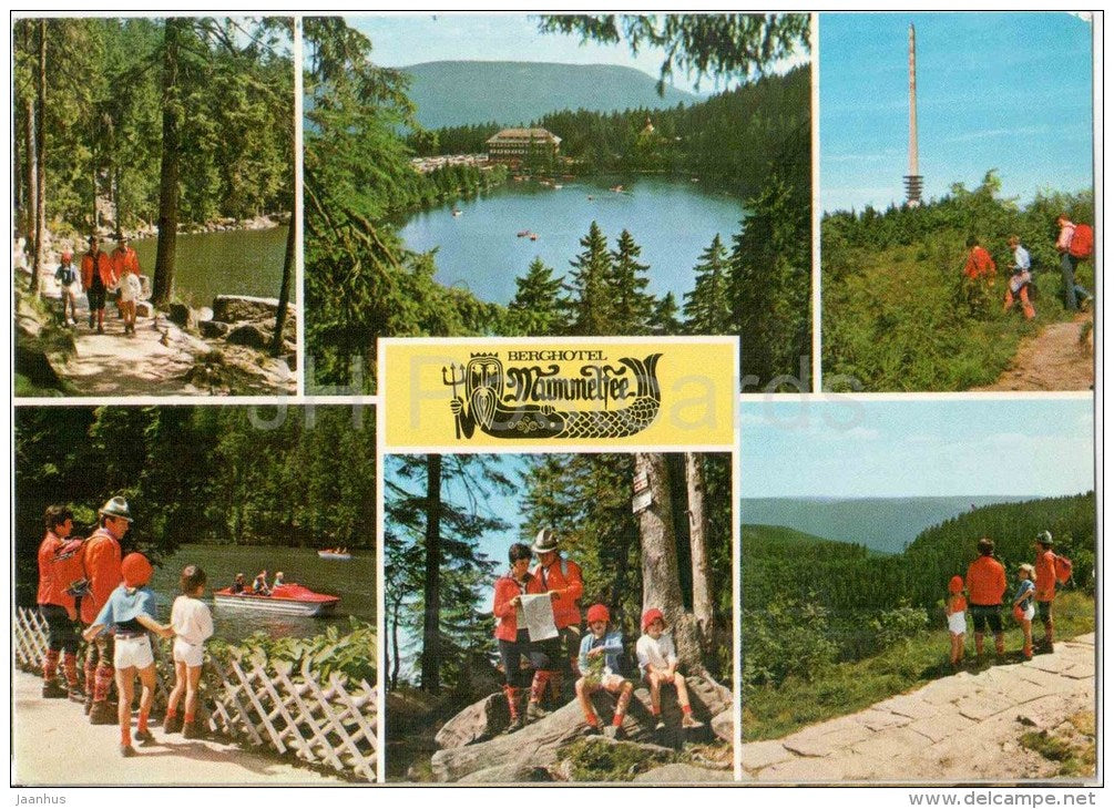 Berghotel Mummelsee - 7591  Germany - 1980 gelaufen - JH Postcards