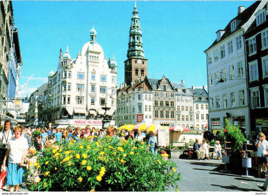 Copenhagen - Amagertorv - Denmark - used - JH Postcards