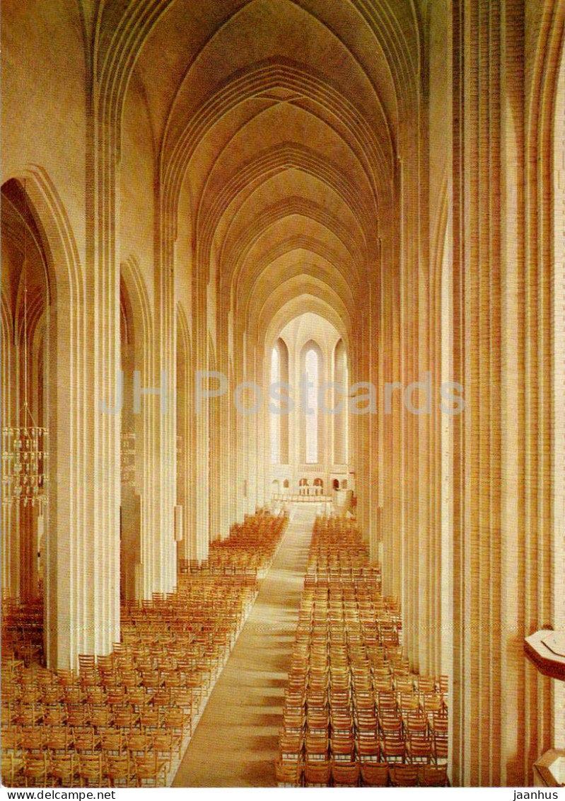 Copenhagen - Kobenhavn - Grundtvigskirken - Grundtvigs church - 6003 - Denmark - unused - JH Postcards