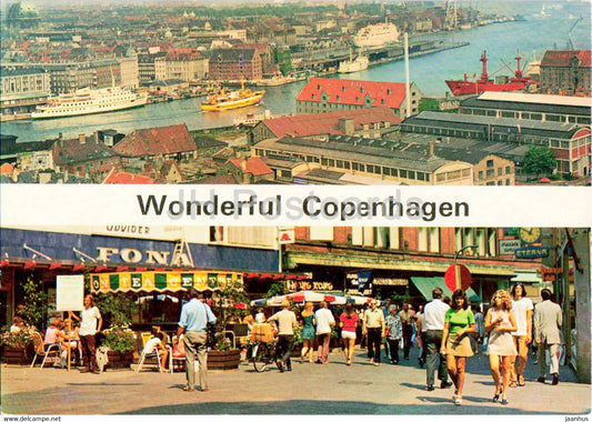 Wonderful Copenhagen - ship - 96 - Denmark - unused - JH Postcards