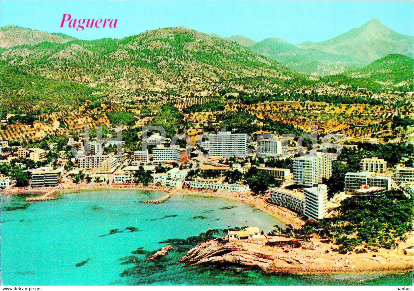 Paguera - Vista Aerea - Mallorca - 1 - 2927 - Spain - unused - JH Postcards