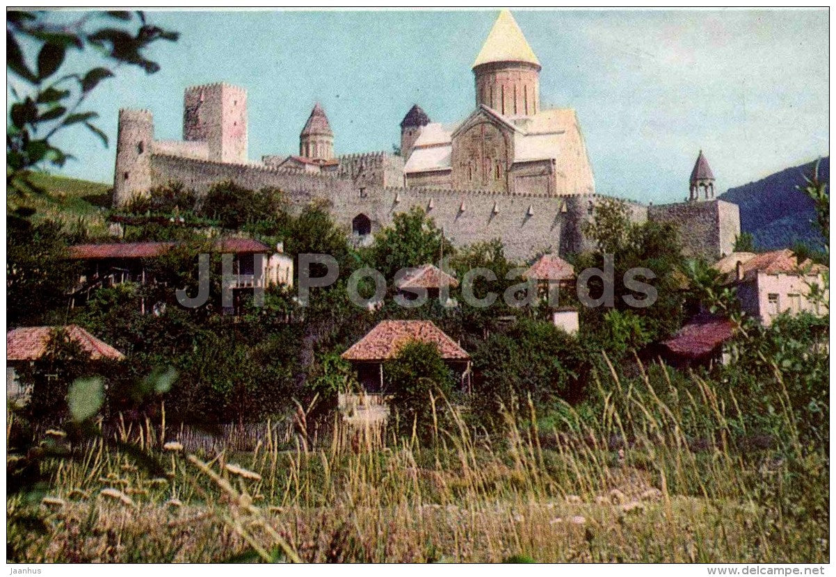 Ananuri Fortress - The Georgian Military Road - 1968 - Georgia USSR - unused - JH Postcards