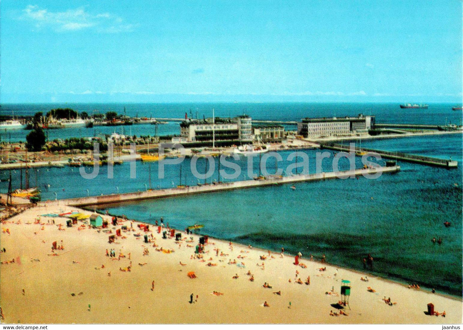 Gdynia - Basen Zeglarski im Generala Zaruskiego - The General Zaruski Sailing Pool - port - Poland - unused - JH Postcards