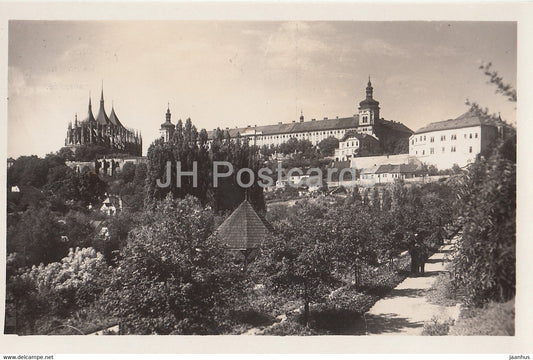 Kutna Hora - old postcard - 1943 - Czechoslovakia - Czech Republic - unused - JH Postcards