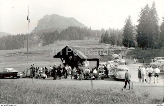 Satteleggstrasse  - Passhohe Wagital Sihisee mit Kl Aubrig - 6572 - Switzerland - used - JH Postcards