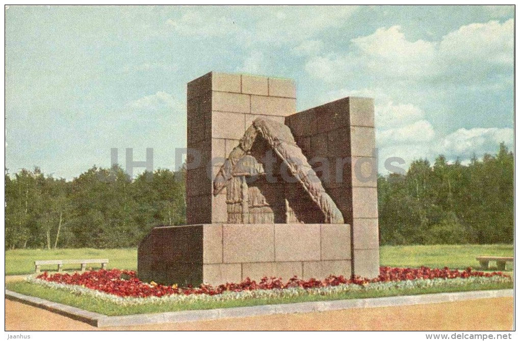 monument to Lenin - 1 - Lenin Museum - Razliv - 1968 - Russia USSR - unused - JH Postcards