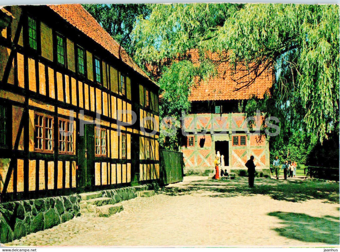 Arhus - Aarhus - Den Gamle By Kobstadmuseet - The Open Air Museum The Old Town - street - 149 - 1991 - Denmark - used - JH Postcards