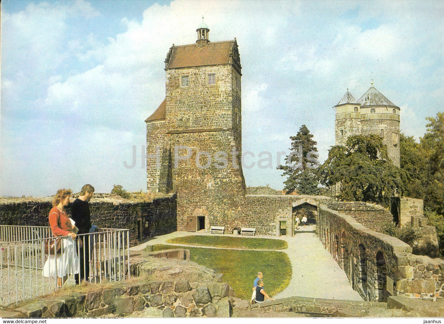 Stolpen - Kr. Sebnitz - Burgen und Schlosser der Sachsischen Raum - Castles of Saxony - DDR Germany - unused - JH Postcards