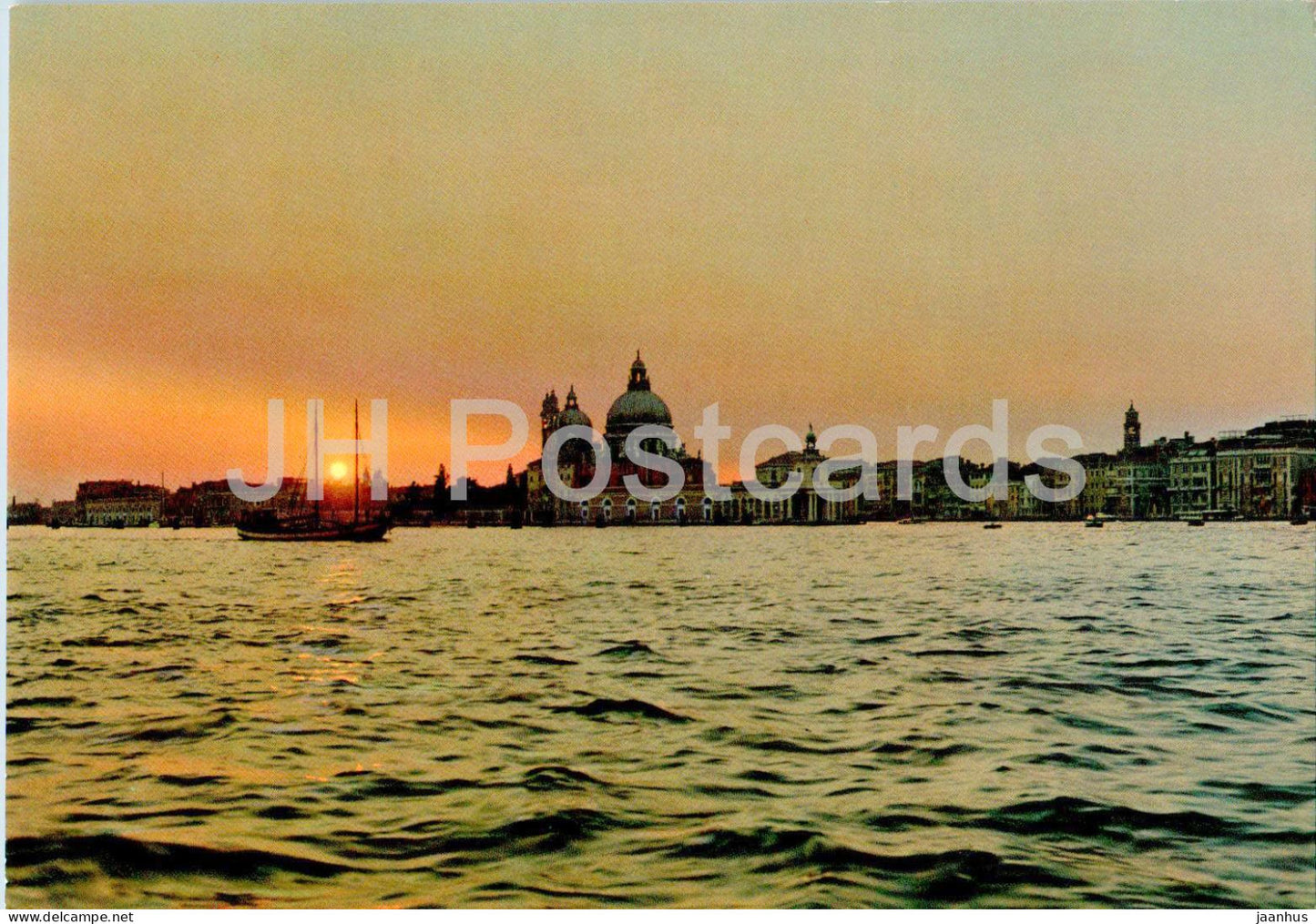 Venezia - Venice - Tramonto - Sunset - 112 - Italy - unused - JH Postcards