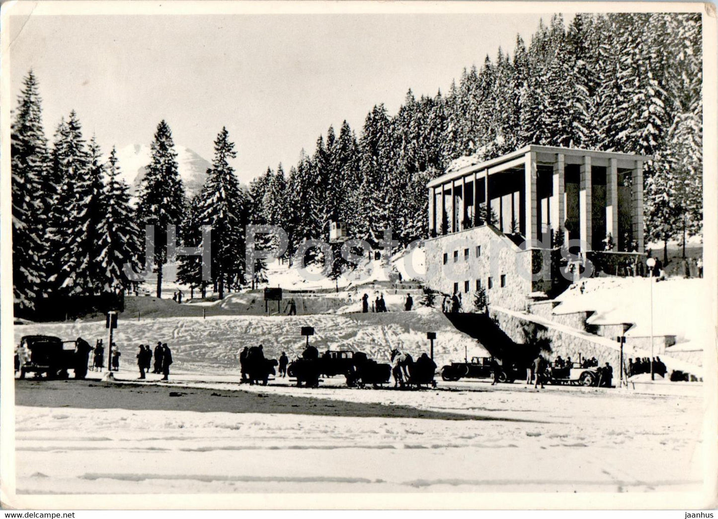 Zakopane - Stacja kolei linowej u Kuznicach - old postcard - Poland - used - JH Postcards