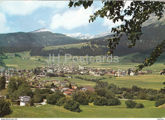 Flims Dorf gegen den Segnespass - 3478 - 1965 - Switzerland - used - JH Postcards