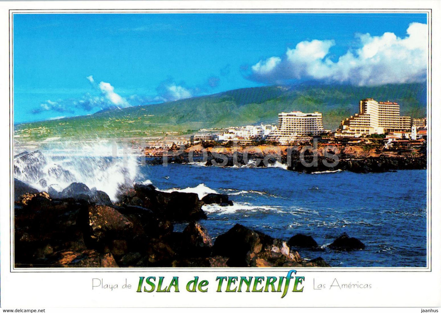 Playa de las Americas - Isla de Tenerife - Spain - used - JH Postcards