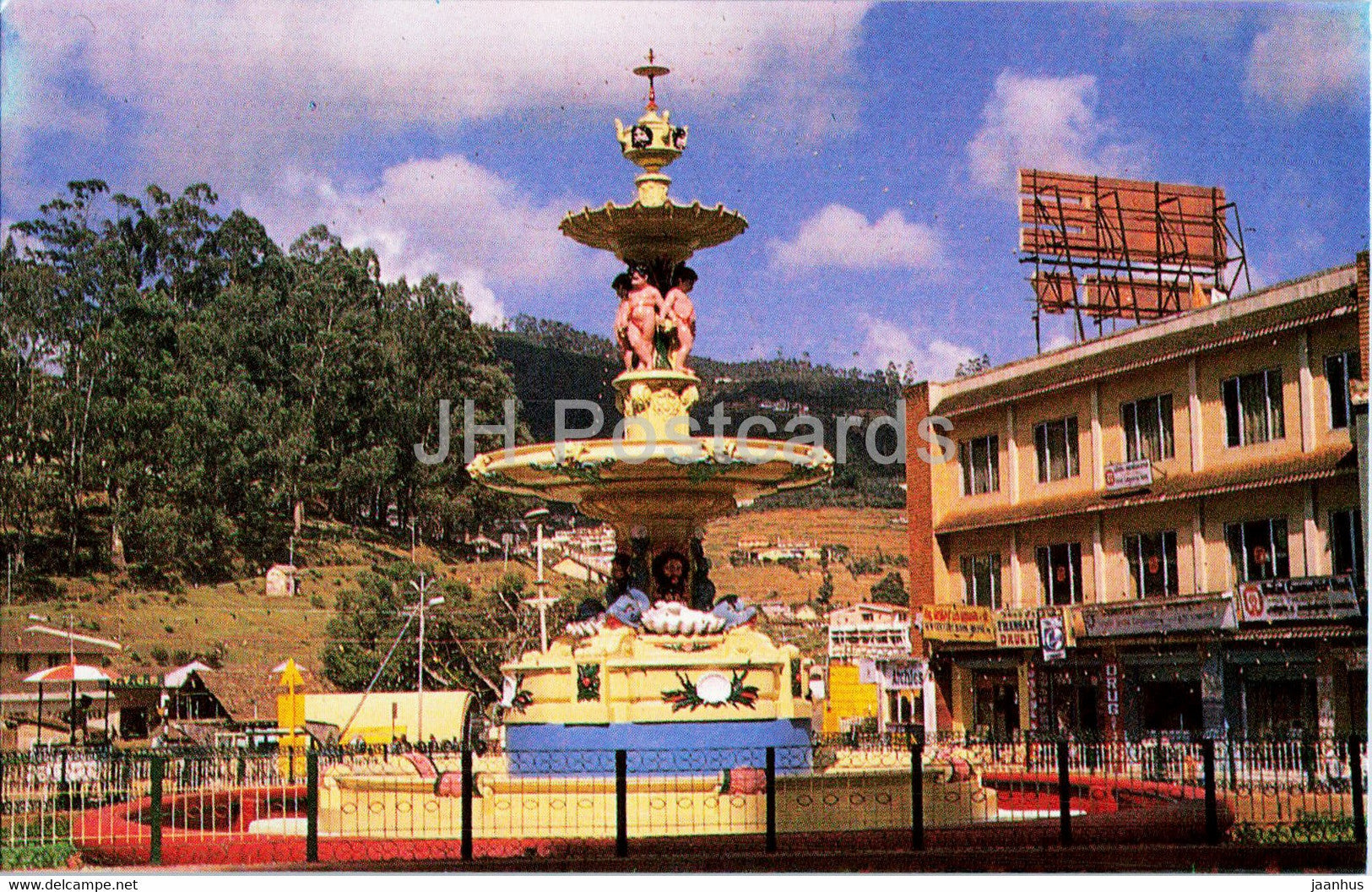 Ooty - Charring Cross - India - unused - JH Postcards