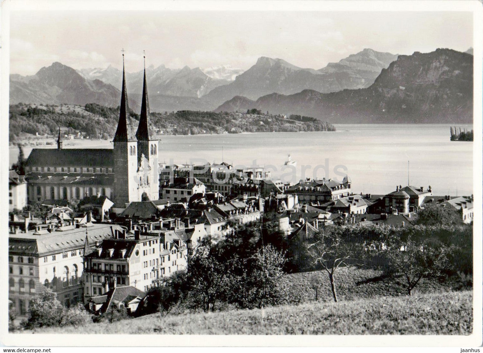 Luzern - Lucerne - 288 - 1940 - old postcard - Switzerland - used - JH Postcards