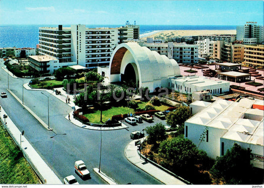 Gran Canaria - Vista Parcial Playa del Ingles - general view - hotel - 10406 - Spain - unused - JH Postcards