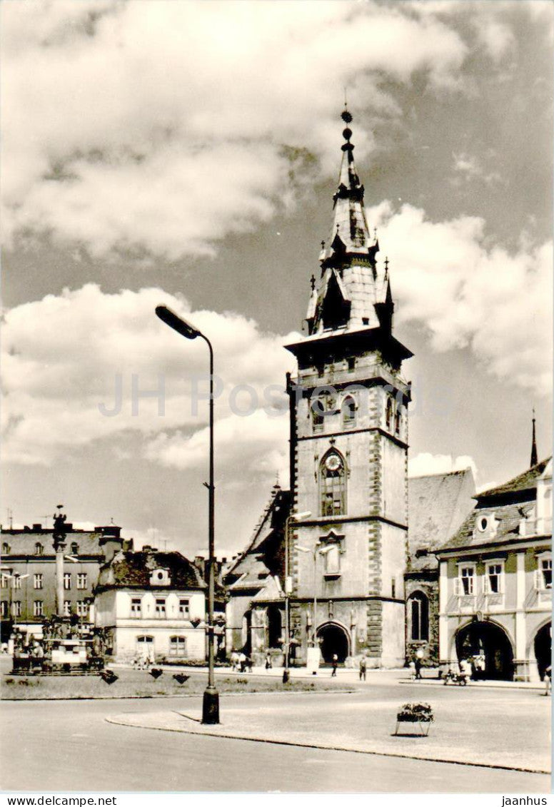 Chomutov - namesti 1 Maje - May 1st square - 09-43081 - Czech Repubic - Czechoslovakia - unused - JH Postcards