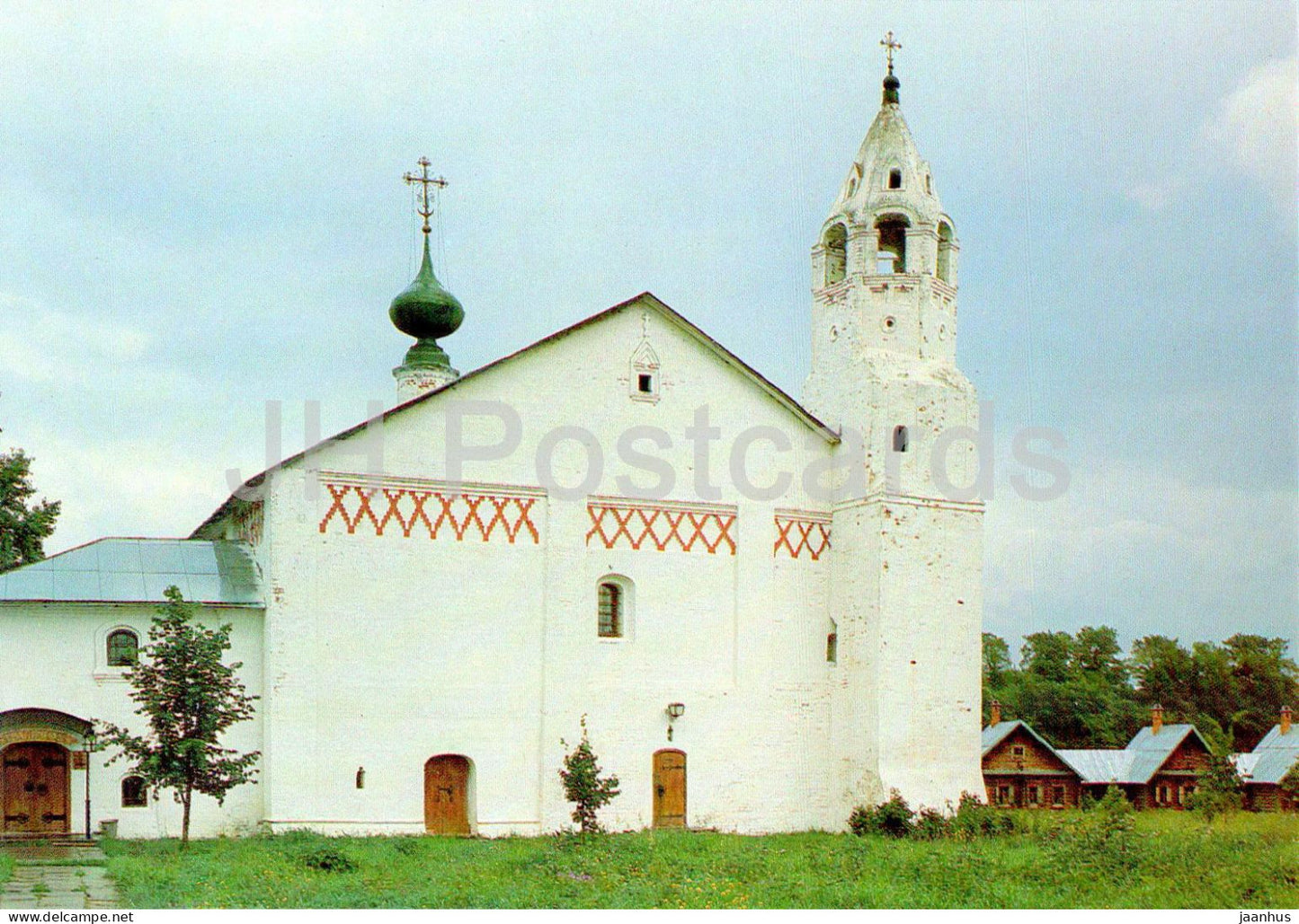 Suzdal - The Monastery of the Intercession - The Church of the Conception - 1988 - Russia USSR - unused - JH Postcards