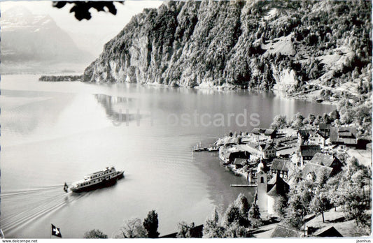 Bauen (Uri) am Vierwaldstattersee - 336 - 1966 - Switzerland - used - JH Postcards