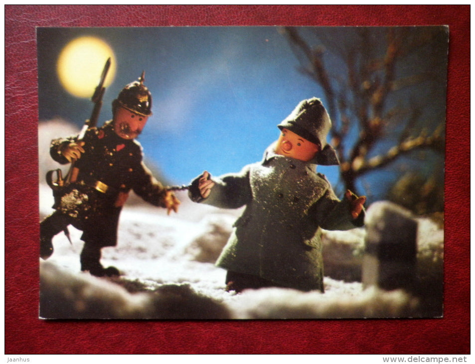 The Good Soldier Švejk - novel by Jaroslav Hasek - winter - Tisk Severografia Decin - Film - Animation - Czech - - JH Postcards